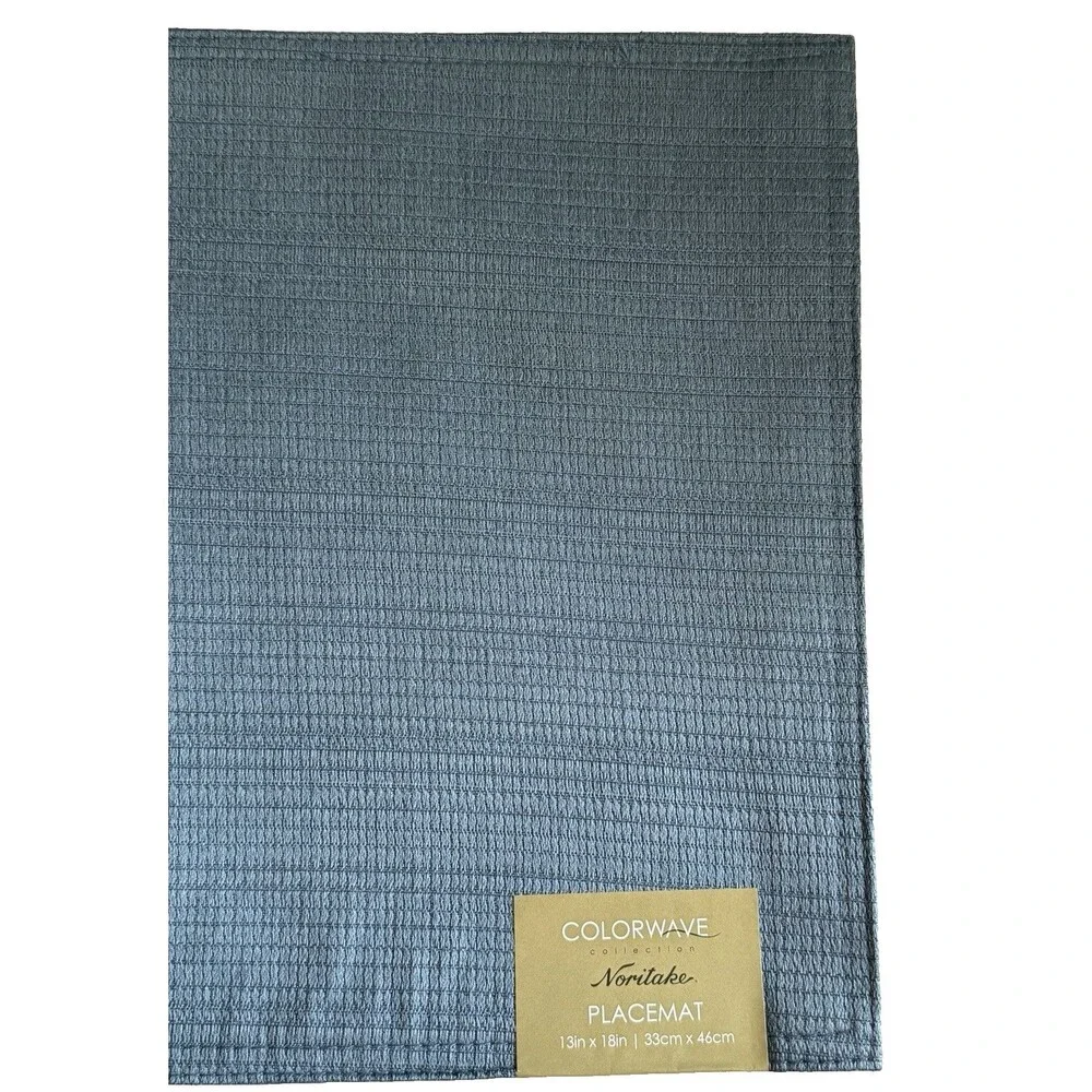 Noritake Colorwave Fabric Placemats Blue 18
